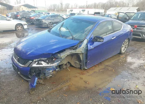 2015 Honda Accord Ex-L V-6 z USA, uszkodzony, nr VIN 1HGCT2B84FA000557